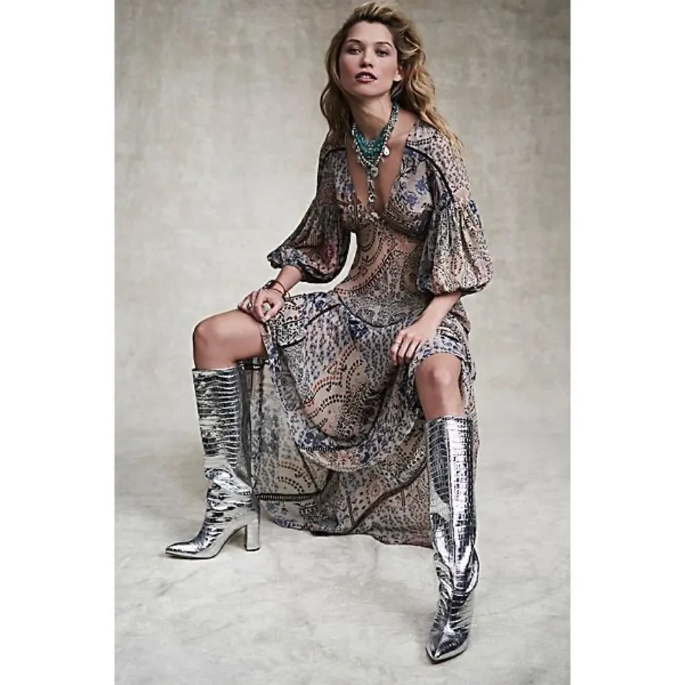 Free People Moroccan Dreams Maxi Dress